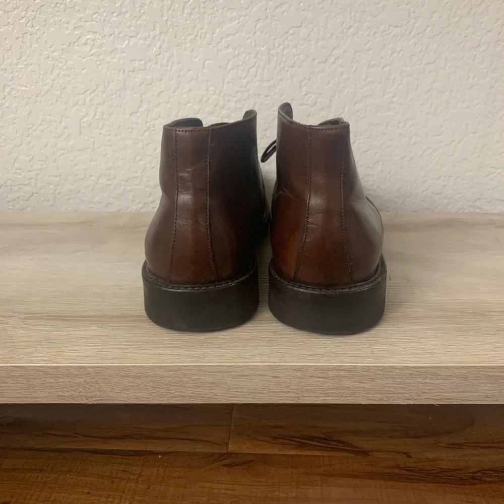To Boot New York Calder Cognac Leather Chukka Boot